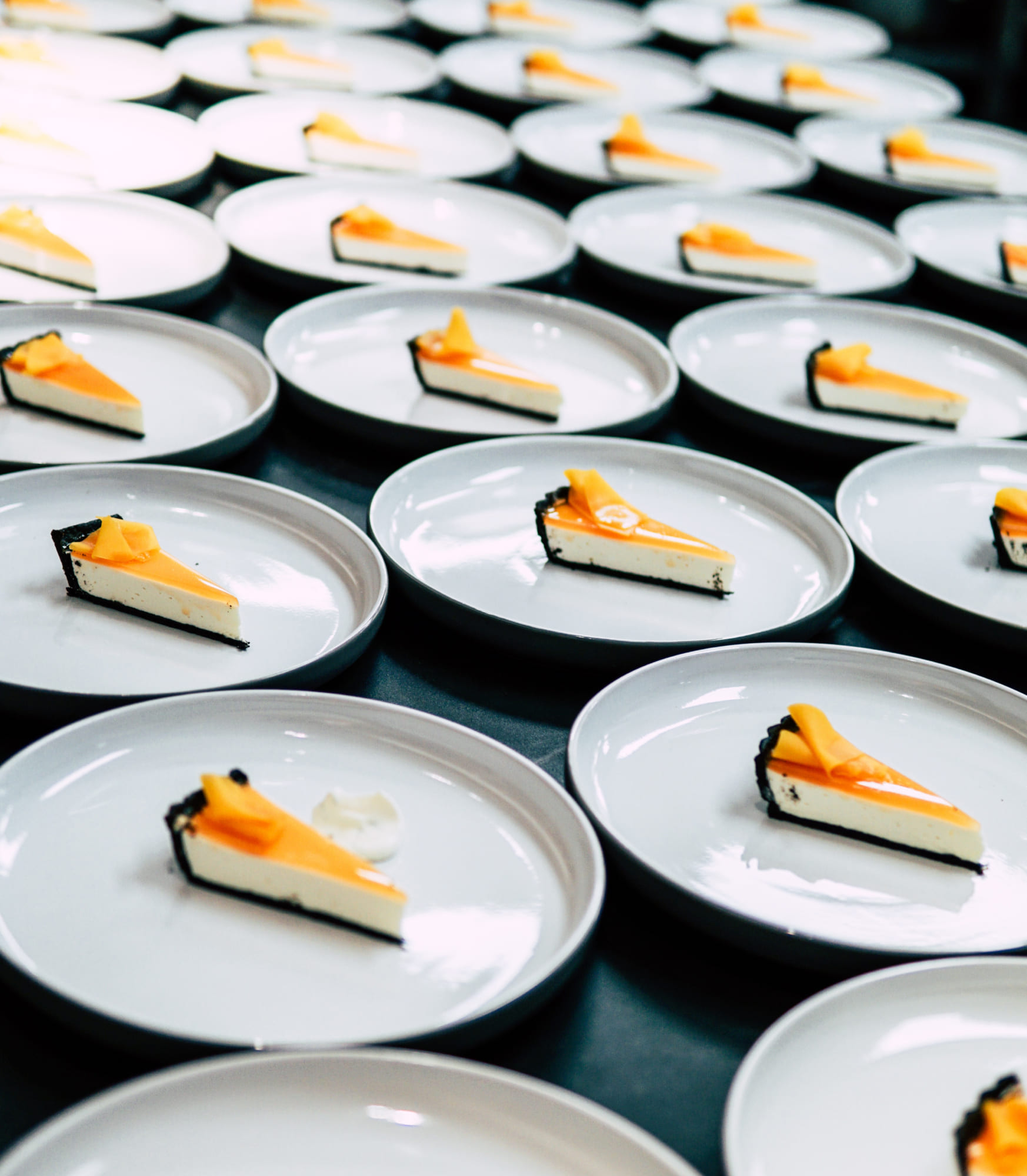Plated Orange Pie Plated Orange Pie